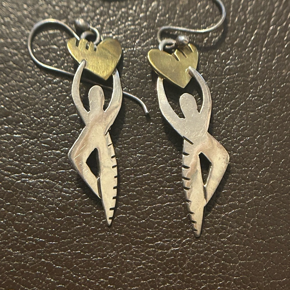 Sterling silver Far Fetched Earrings - Picture 3 of 8